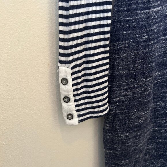 Anthropologie Dolan Left Coast Mixed-Print Faux Wrap Dress sz S - Picture 5 of 11